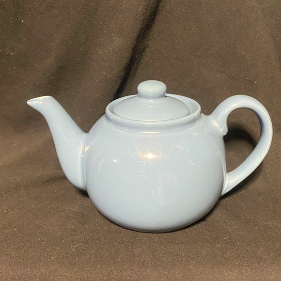Teapot Blue ceramic glazed teapot - Picture 2 of 10